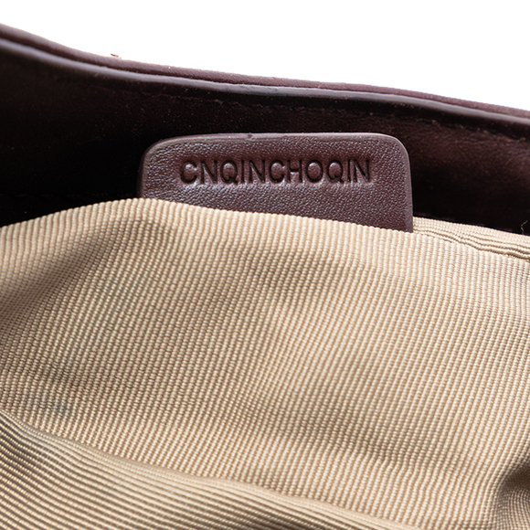 Pre-Loved Burberry Supernova Check Coated Canvas Star Studded Hernville Hobo - Picture 6 of 7